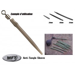 Anti-Tangle Sleeve + Emerillon ( 40mm )