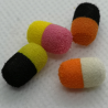 MFT ® - EVA Dumbell ZIG Ø 8 mm x 13 mm / Dumbell mousse flottante EVA, bicolore