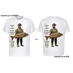 T-SHIRT - La devise du Carpiste