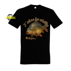 T-SHIRT - CARPE - J'aime les vieilles carpes