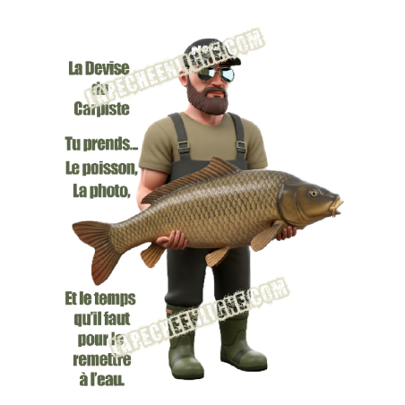 La devise du Carpiste