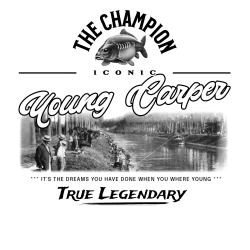 Stop talking... Just go fishing.!
T-shirt Young Carper Vintage – Style Rétro | La Pêche en Ligne