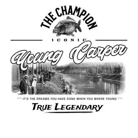 Stop talking... Just go fishing.!
T-shirt Young Carper Vintage – Style Rétro | La Pêche en Ligne