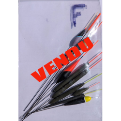 Flotteur Vintage - lot x 10 pcs de A à H