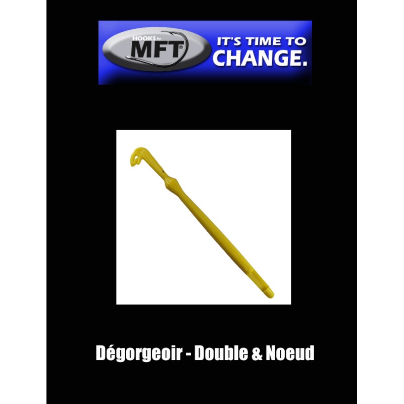 Dégorgeoirs - Jaune - Double & Noeud
