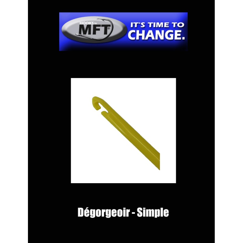 Dégorgeoirs - Jaune - Simple