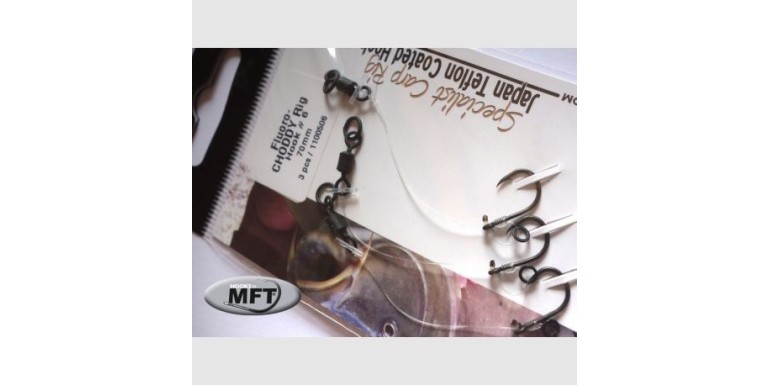 Bas de Ligne Fluorocarbone Choddy Rig - Montage Carpe Discrétion Max