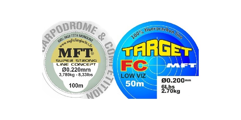 Fil nylon vs fluorocarbone